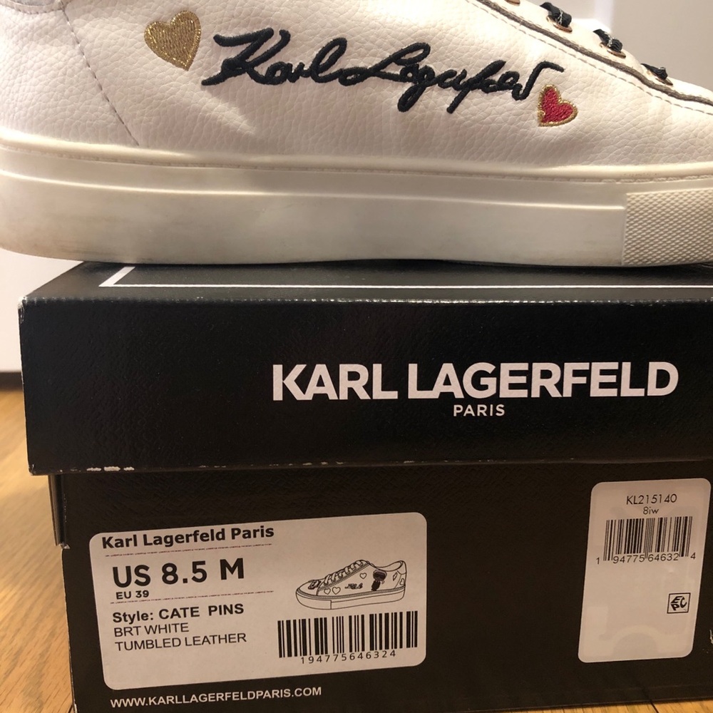 Karl Lagerfeld White Sneakers